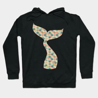 Patchwork Mermaid Scales Hoodie